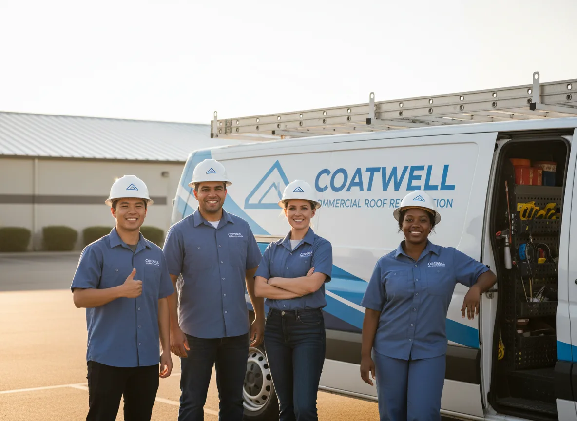 Commercial roof coating company in Brownwood, MO